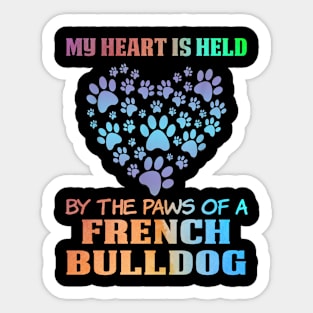 Cute french bulldog Sticker